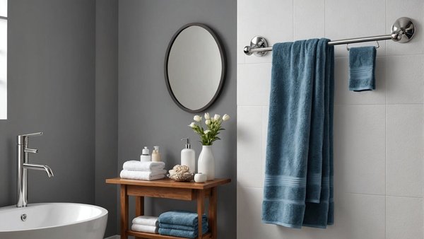Porte serviette : optimisez votre espace avec style et praticité